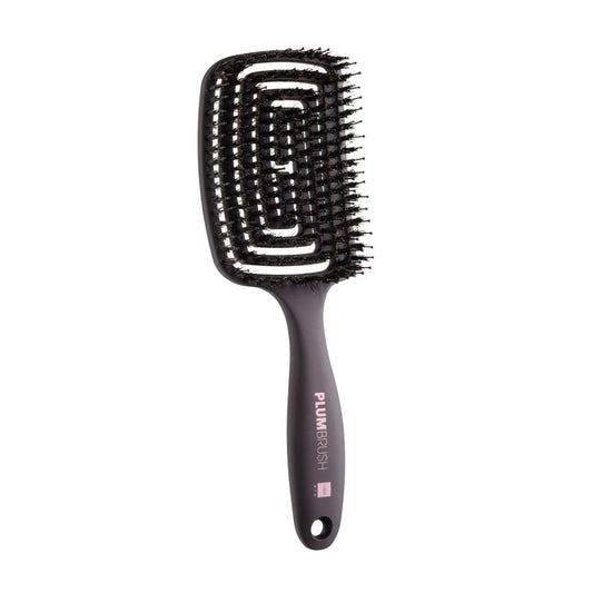 Escovas de cabelo Plum Retangular Ventilada flex Nylon/Javali - Iwantbeauty