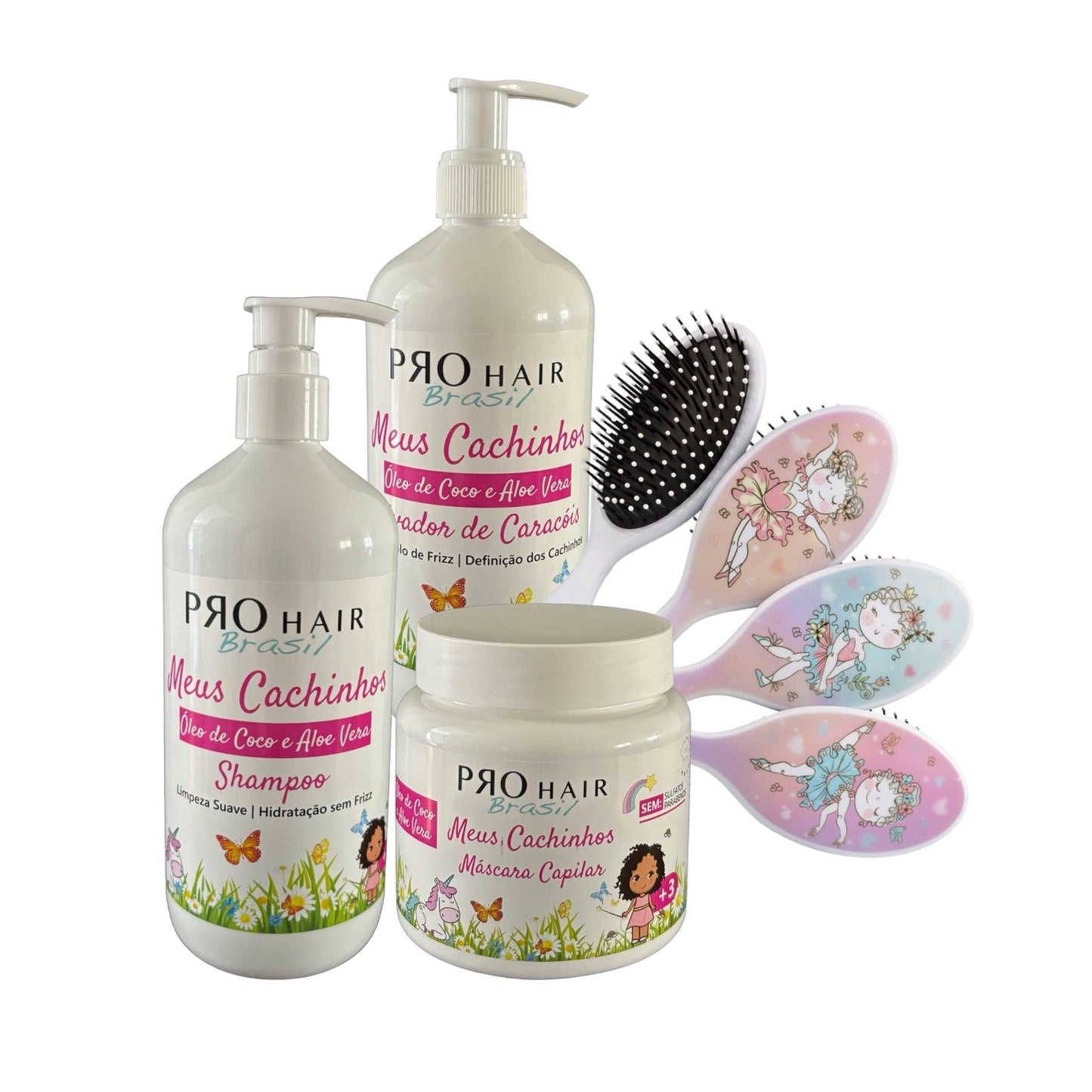 KIT Pro Hair Brasil Meus Cachinhos - Iwantbeauty